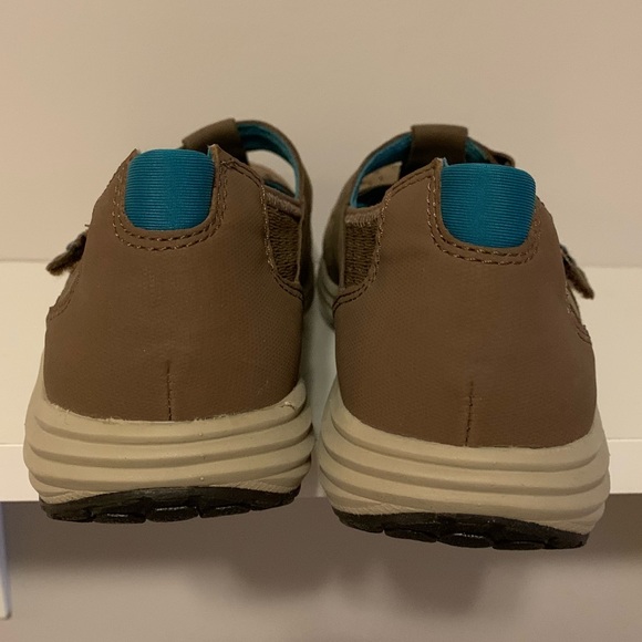 Aravon Barbara NEW size 7 shoes brown tan teal shoe - Picture 3 of 7